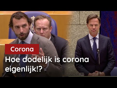 Baudet vraagt Rutte: Hoe dodelijk is corona eigenlijk?