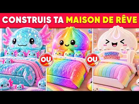 Would You Rather...? Build Your BILLIONAIRE Dream House - Part 2 🛏️💖🌈🤑 Quiz Renard