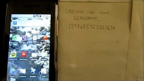 [Motorola] [XT720] Unlock with GSMLiberty.net Service