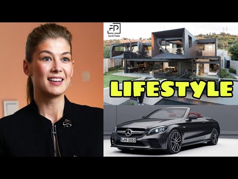 Video: Rosamund Pike nettoværdi: Wiki, Gift, Familie, Bryllup, Løn, Søskende