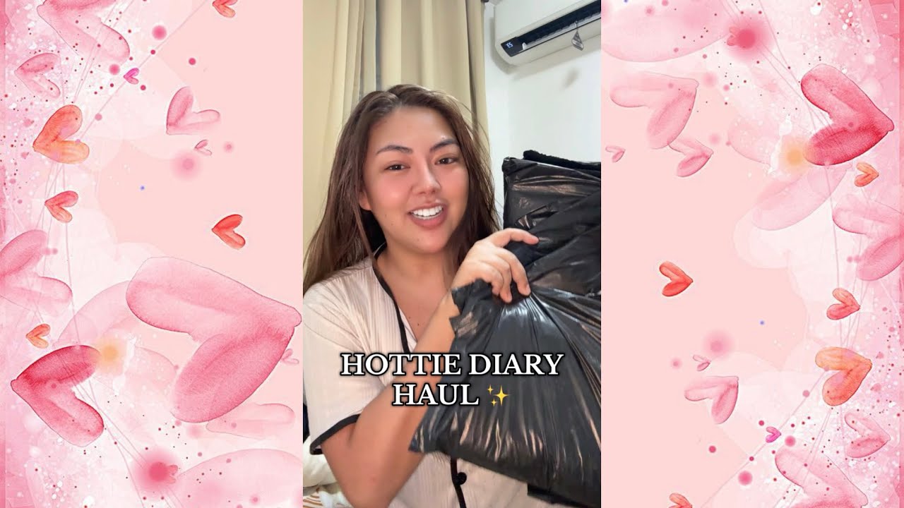 Hottie Diary Haul ✨
