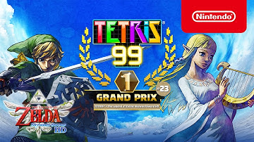 TETRIS 99 x The Legend of Zelda: Skyward Sword HD – A sky-high Grand Prix!
