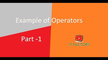 Arithmetic Operators in java examples (java program part 4)