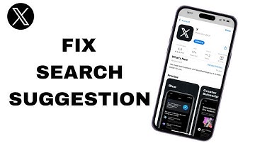 How To Fix And Solve X App Search Suggestion | Final Solution