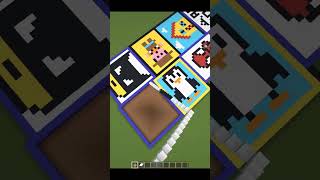 Satisfying Sand Art In Minecraft ! making Ship Pixel Art #shortsfeed  #minecraft #gaming
