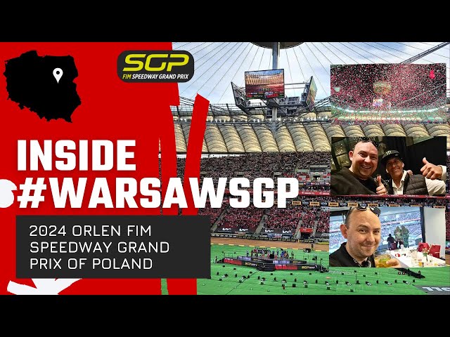 ŻUŻEL | INSIDE #WARSAWSGP | 2024 ORLEN FIM SPEEDWAY GRAND PRIX OF POLAND – WARSZAWA