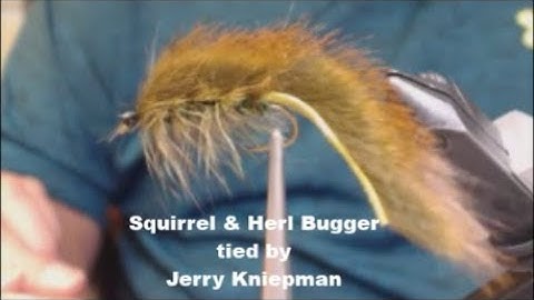 Squirrel & Herl Bugger tied by Jerry Kniepman
