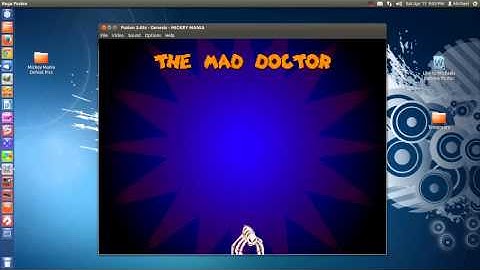 Mickey Mania Ending using Kega Fusion on Ubuntu Linux