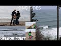 King Tides Oregon Coast Winter Storm 2023