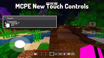 How to Get The *NEW* Touch Controls In MCPE 1.19!