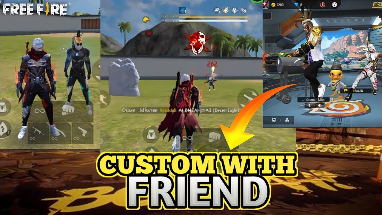 Shayan Custom Custom With Friend|Wait for end 👍#custom #firstvideoonyoutube #freefire ...