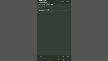 how to create a password programme in c language simple and easy🤓🤓