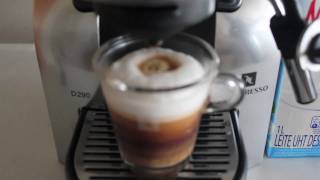 Traktor aspekt Fancy Nespresso D290 - How to make a Capuccino - YouTube