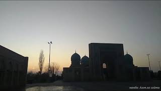O‘zbekistonning eng yirik masjidida azon ovoz kuchaytirgichlar orqali yangray boshladi