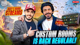 AJ KUCH TIKTOKERS K WHEAM NIKALNY CUSTOM ROOMS MA ft. TOP1 BAJWA + JOIN RANDOM  | PUBG MOBILE