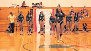 Jingle Bell Dance Competition  Field Show  PINK PRANCING PEARLS  2022