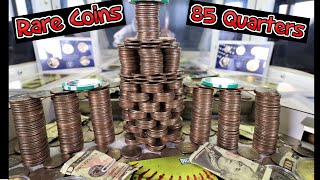 🏧Only *85* Quarters to knock down this Huge Tower of Cash! Coin Pusher "Real Money!" screenshot 4