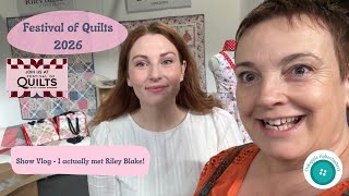 Festival of Quilts 2026 | show vlog 