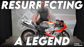 Starting Anthony Gobert's Legendary WSBK Bimota - ICONIC MOTORBIKES