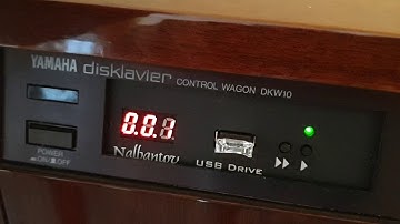 Yamaha Disklavier Control Wagon DKW10 upgraded with Nalbantov N-Drive 1000 floppy emulator