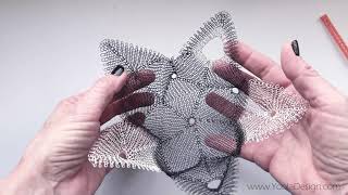 Wire crochet video tutorials with supply and tools