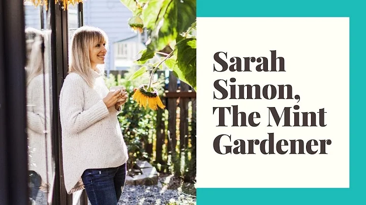 Watercolor & Gardening: Sarah Simon (The Mint Gardener) on painting, mint and confidence