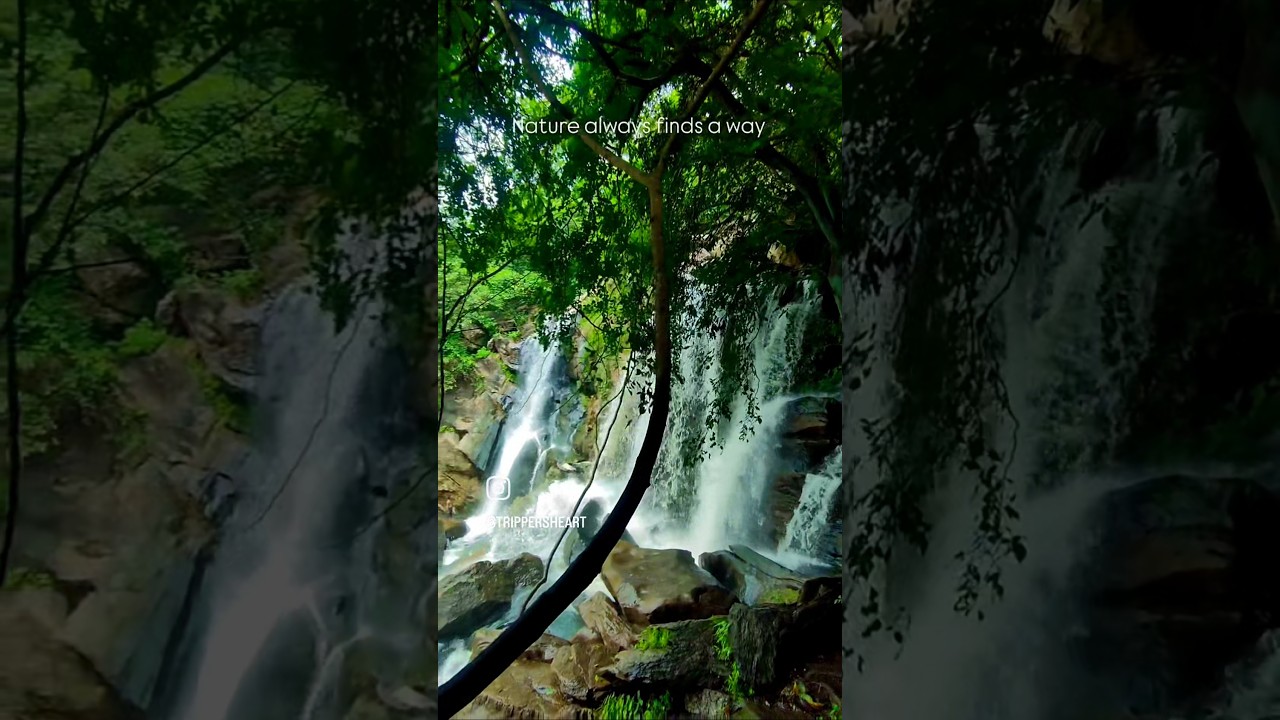 Bamni waterfall in Ajodhya Pahar 