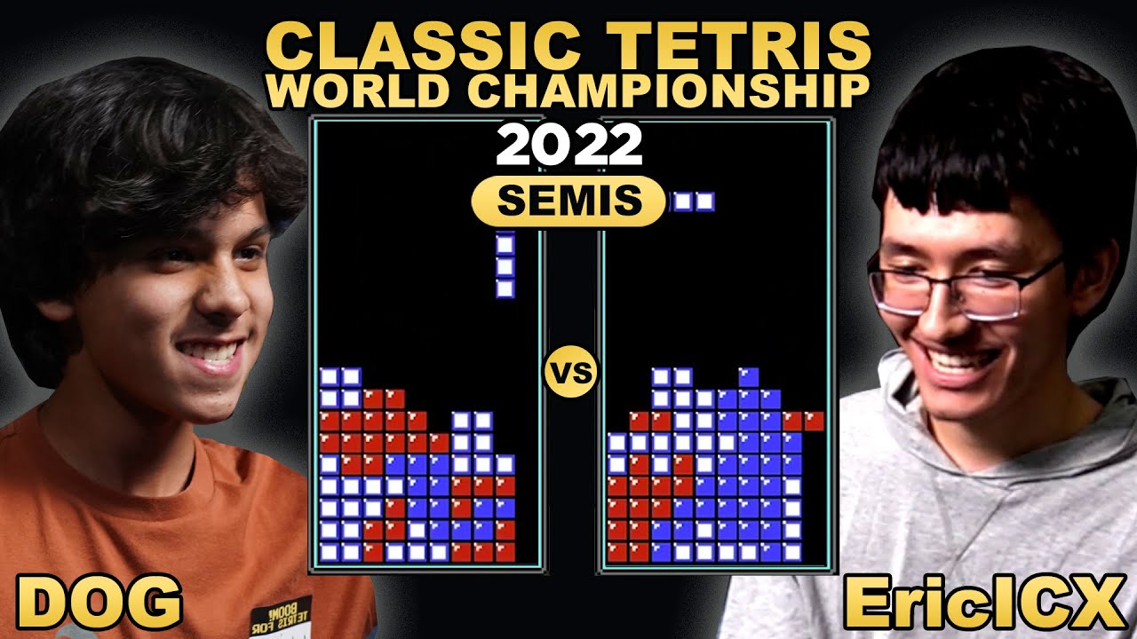 2022 CTWC - SEMIS - Dog vs. EricICX - Tetris World Championship! - YouTube