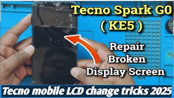 Tecno Spark Go (KE5) LCD Replacement Trick 2025 | Easy Step-by-Step Guide!"