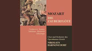 Die Zauberflöte : Act 1 'Hm! hm! hm!' [Three Ladies, Tamino, Papageno]