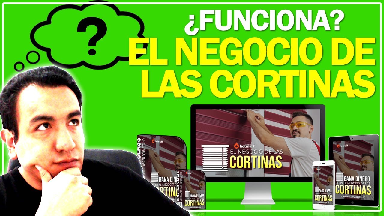 El Negocio de las Cortinas | Curso | ¿Funciona? - YouTube