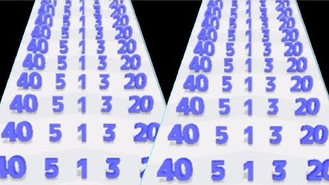 Best Satisfying and Relaxing Math Games-Number Master Vs Number Rush 2048 | High levels