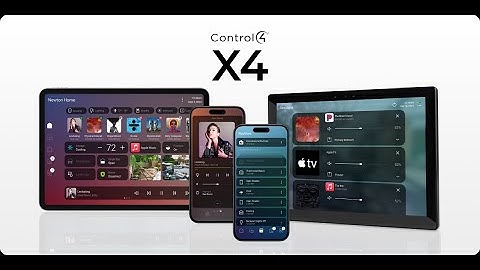 Bespoke Smart Home Automation Control4 X4