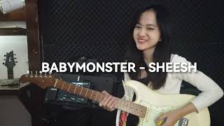 Babymonster Sheesh guitar Improvisation By Verenathania