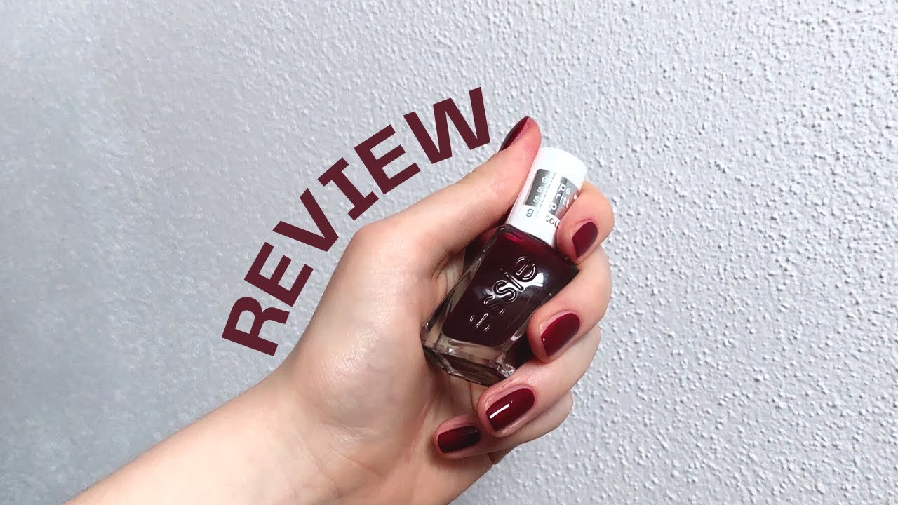 Essie gel couture 360 spiked with style review - YouTube