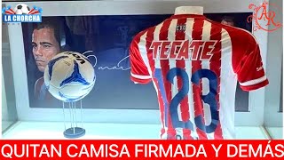 Chivas No Quiere Tener Nada Que Ver Con Omar N, Retiran Artículos Del Museo