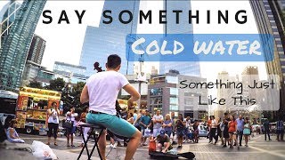 Say Something/Cold Water/Something Just Like This (Electric Cello LIVE in NYC) - Eyeglasses