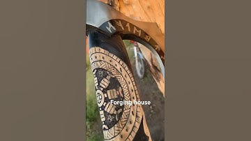 Viking Valhalla axe if you want to buy it email us #handforged #blade #viking #handmade #vikingstyle