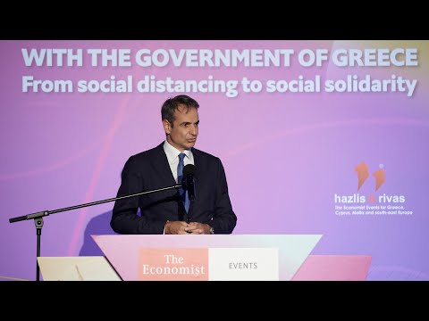Ομιλία του Πρωθυπουργού Κυριάκου Μητσοτάκη στο συνέδριο του «The Economist»