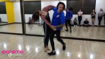 Carlos Oliveira & Nastya Che ZOUK Ipanema dance studio