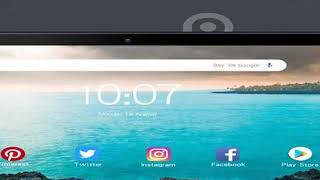 PRITOM 10 Inch Tablet PC with SIM Slot Android 10 64 GB Quad Core Touch Screen W