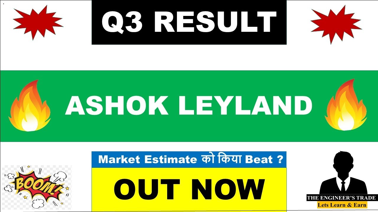 Ashok Leyland Q3 Results 2024 Ashok Leyland results Ashok Leyland