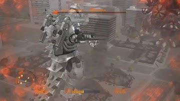 Godzilla ps4:type 3 kiryu vs destroyah