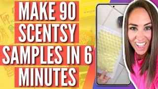 How To Make Scentsy Wax Samples