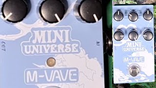 M-Vave Mini Universe ambient budget reverb pedal (All Modes!)