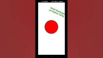 How To Make Itachi Sharingan On Python Turtle!!!! #trending #trend #coding #fun #cool #python