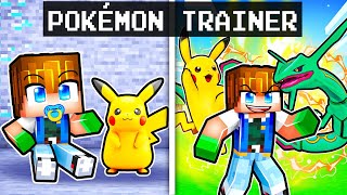 Birth To Pokemon Trainer In Minecraft