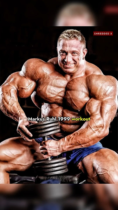 Markus Ruhl upper body workout Mr Olympia 1999 #shorts #viral