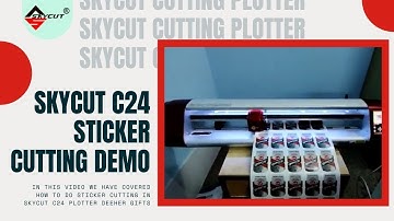Skycut Cutting Plotter Corel Draw with Software Installing