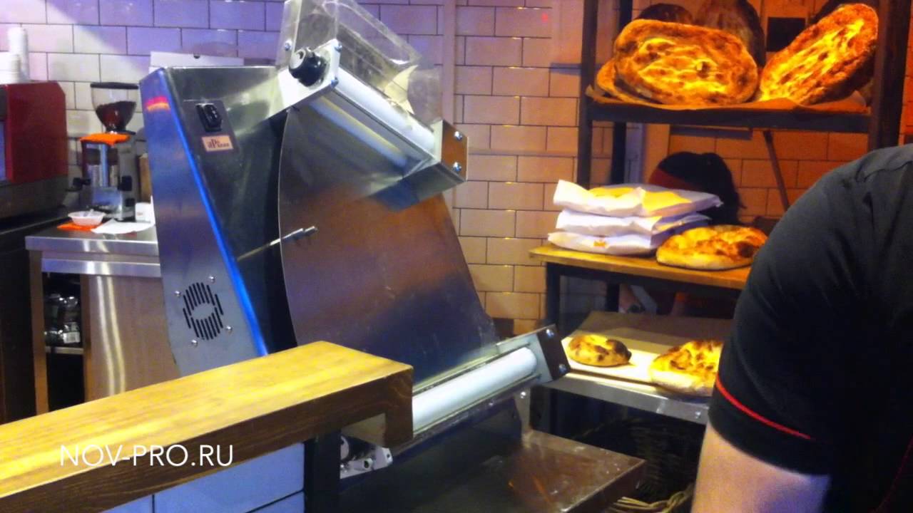 Тестораскатка ITPIZZA DSA420 - YouTube